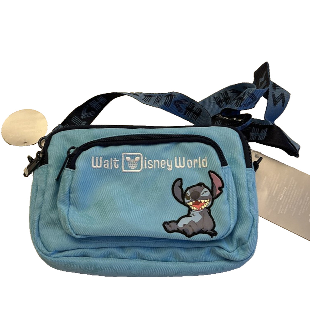 Disney Parks STITCH Convertible Crossbody/ Belt Bag NWT Walt Disney World WDW 24